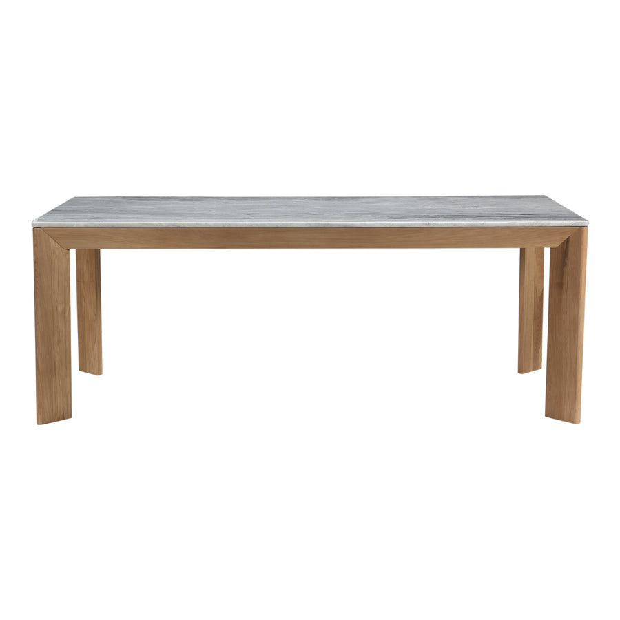 Moe's Home Angle Dining Table in Grey (30' x 80' x 38') - RP-1023-18