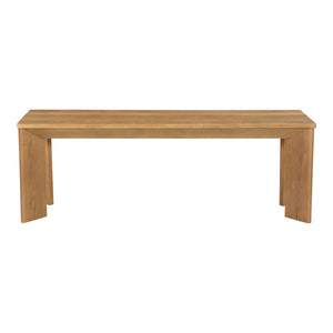 Moe's Home Angle Dining Bench in Small (18' x 52' x 14') - RP-1028-24