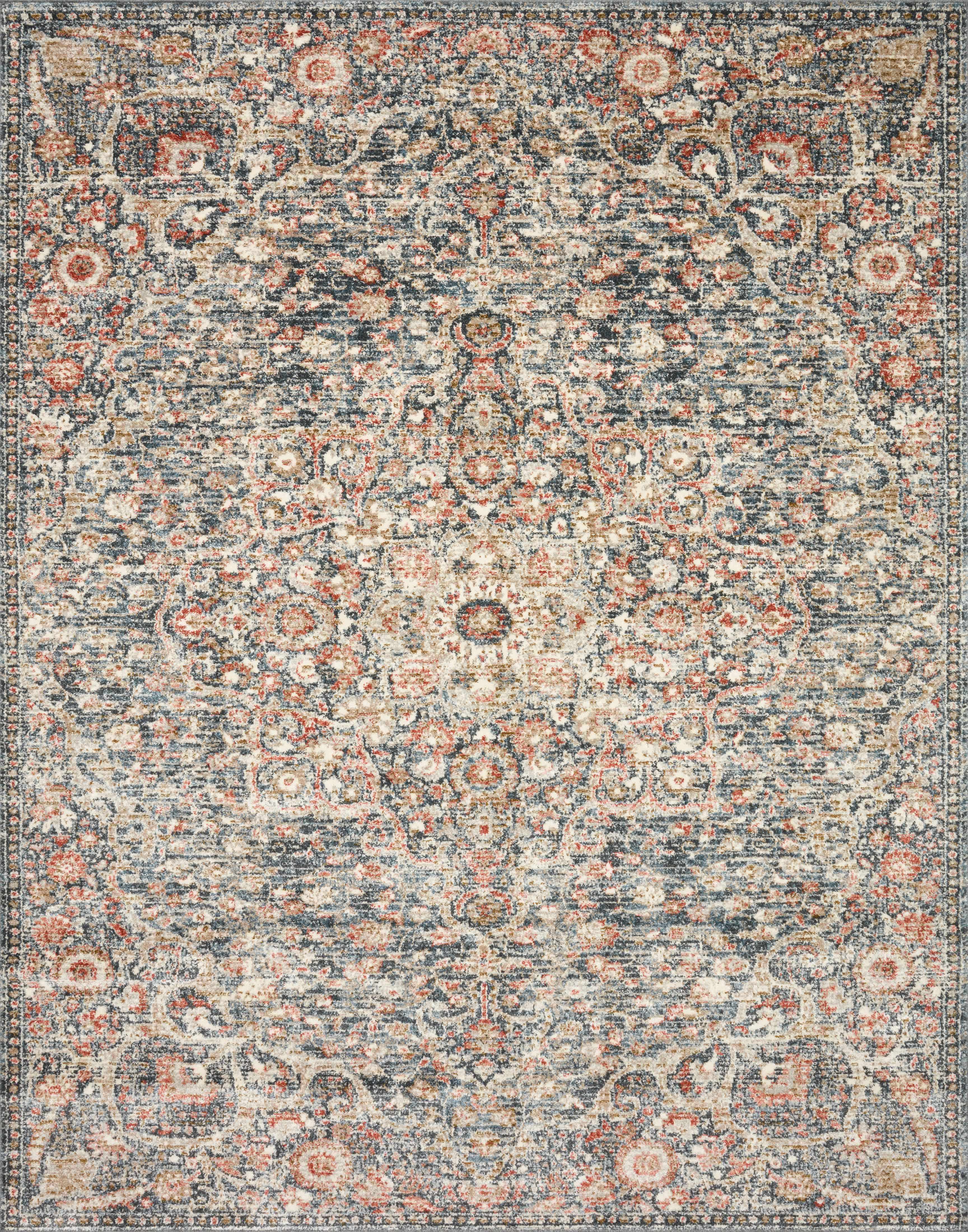 Saban Rug in Rust & Beige – Vevano