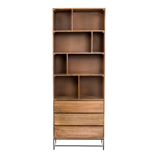Moe's Home Colvin Storage Cabinet in Natural (86.5" x 31.5" x 16") - SR-1024-24
