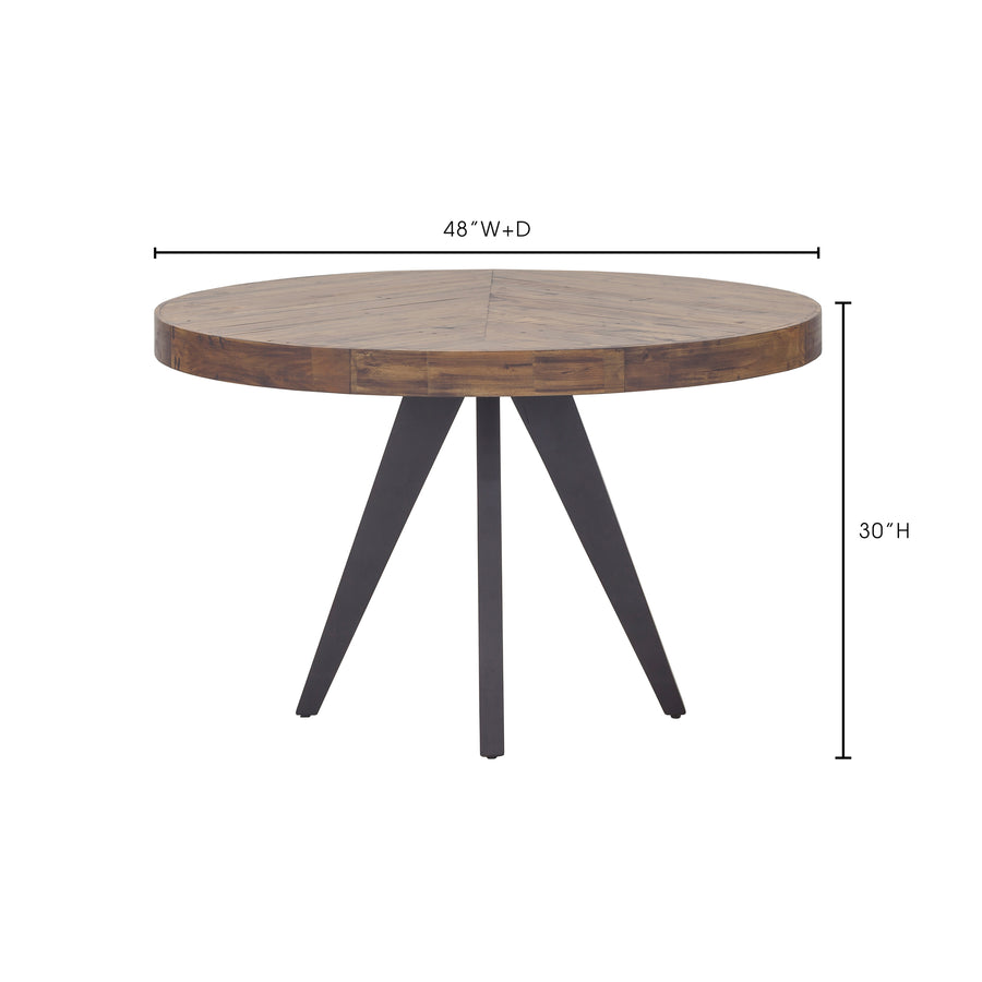 Moe's Home Parq Dining Table in Round (30' x 48' x 48') - TL-1010-14