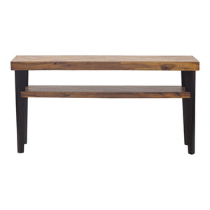 Moe's Home Parq Console Table in Brown & Black (30' x 60' x 16') - TL-1013-14