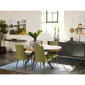 Moe's Home Parq Dining Table in Oval (30.5' x 72' x 42.5') - TL-1019-14