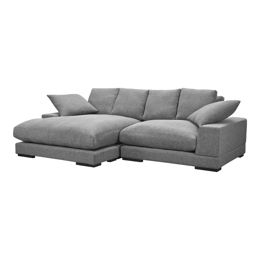 Moe's Home Plunge Sectional in Anthracite Grey (34' x 106' x 46') - TN-1004-15