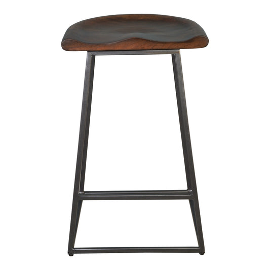 Moe's Home Jackman Counter Stool in Brown (25.5" x 16.5" x 16") - UH-1010-20