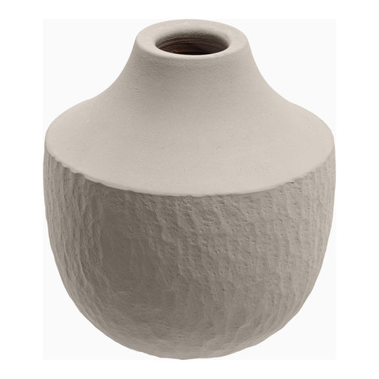 Moe's Home Vallun Vase in Grey (6" x 6" x 6") - UO-1001-29