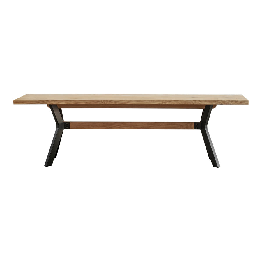Moe's Home Nevada Dining Bench in Brown (18.5' x 63' x 15') - UR-1007-03