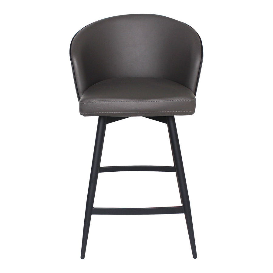 Moe's Home Webber Counter Stool in Charcoal (37' x 21.5' x 21.5') - UU-1004-07