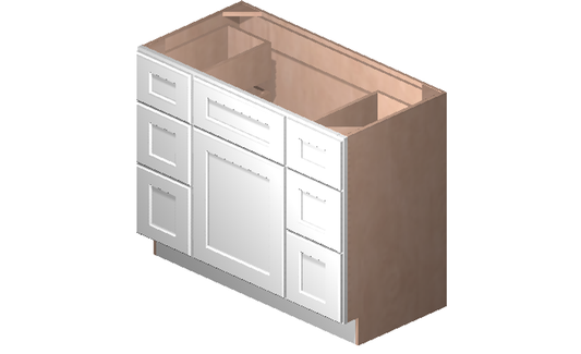 shaker-white-double-door-six-drawer-single-vanity-cabinet