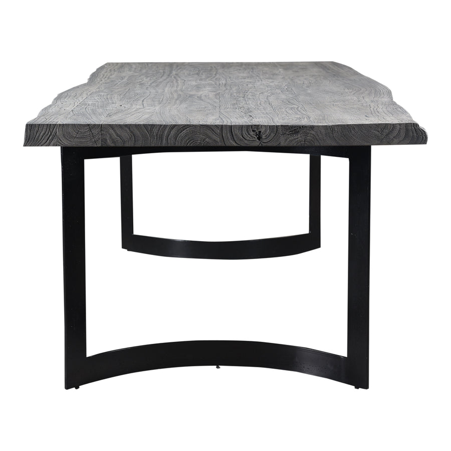 Moe's Home Bent Dining Table in Weathered Grey (29.5' x 98.5' x 40') - VE-1001-29