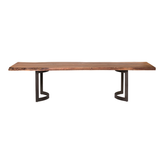 Moe's Home Bent Dining Table in Brown (29.5" x 78" x 40") - VE-1036-03