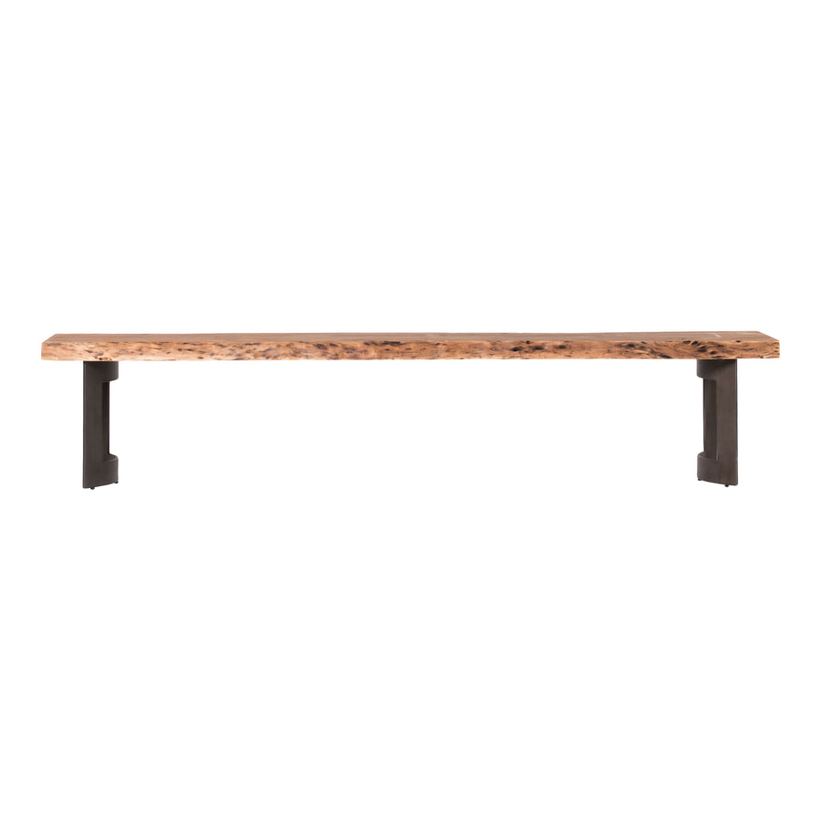 Moe's Home Bent Dining Bench in Brown (18' x 76' x 15') - VE-1038-03