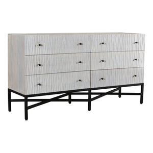 Moe's Home Faceout Dresser in White (34' x 64' x 18') - VE-1080-18
