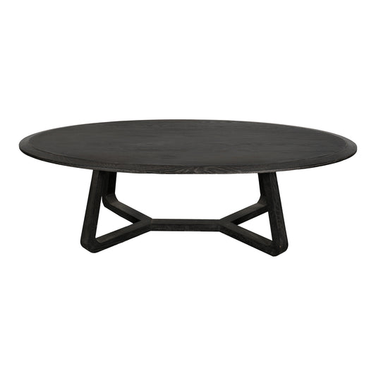 Moe's Home Nathan Coffee Table in Black (16" x 54" x 28") - VL-1044-02