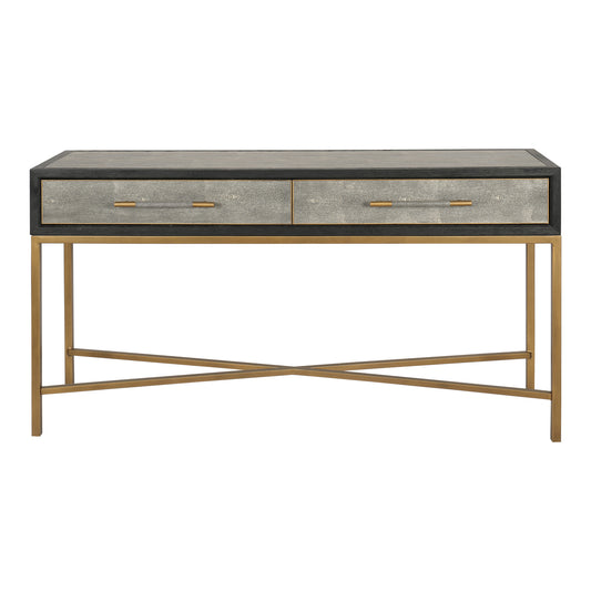 Moe's Home Mako Console Table in Grey (32.3" x 59" x 16") - VL-1049-15
