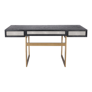 Moe's Home Mako Desk in Grey (30' x 63' x 27.5') - VL-1053-15