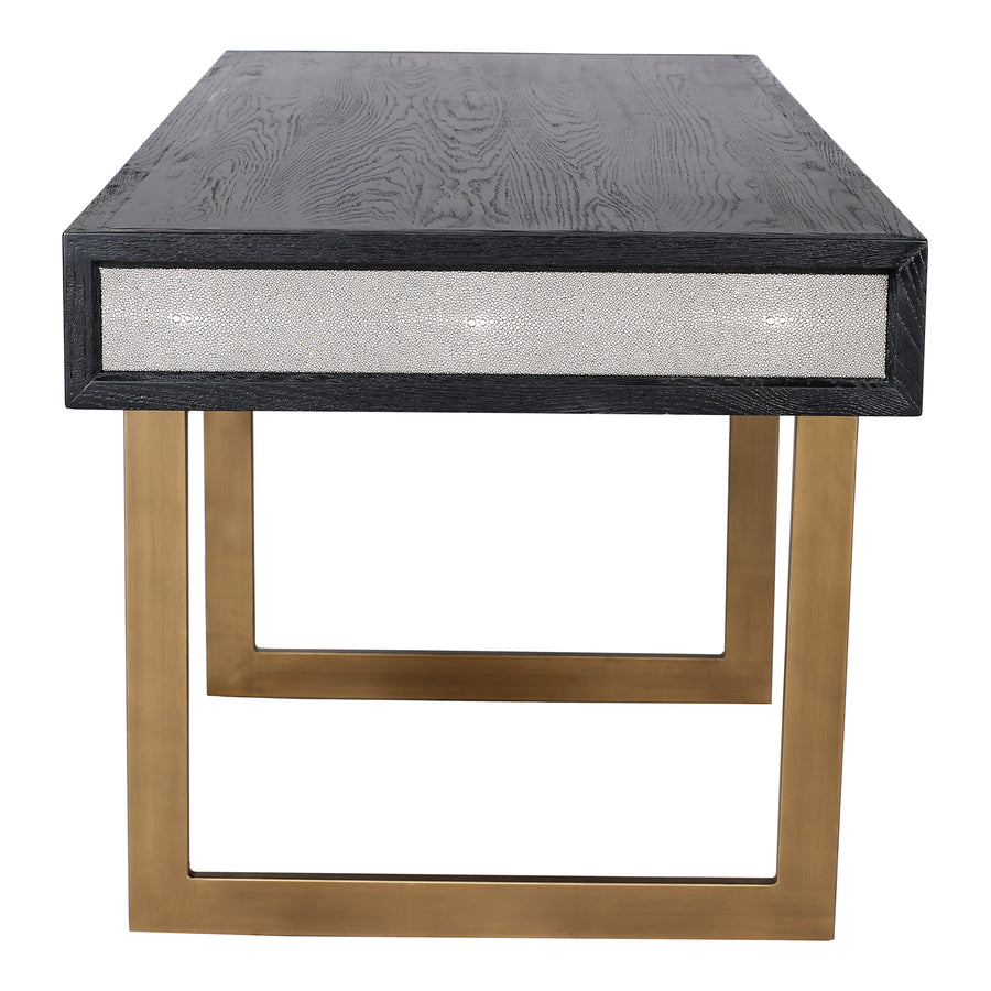 Moe's Home Mako Desk in Grey (30' x 63' x 27.5') - VL-1053-15