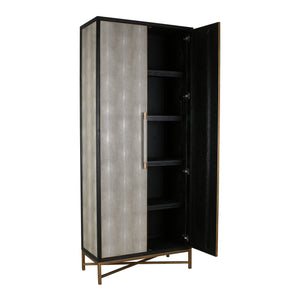 Moe's Home Mako Storage Cabinet in Grey (91' x 38' x 18') - VL-1062-15