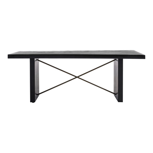 Moe's Home Sicily Dining Table in Black (30" x 80" x 38") - VX-1033-02