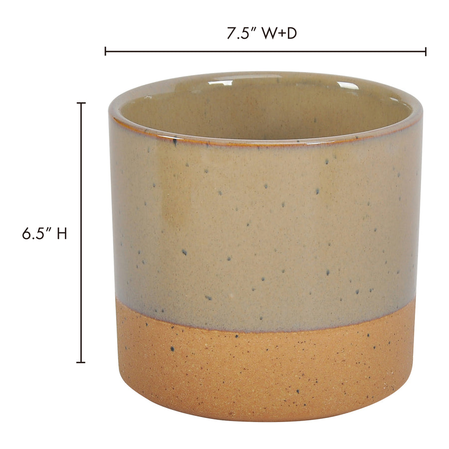 Moe's Home Rustica Vase in Medium (6.5' x 7' x 7') - VZ-1022-03