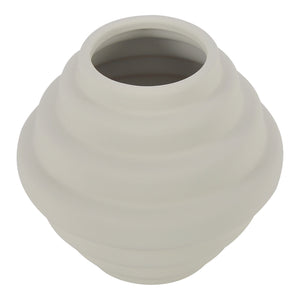 Moe's Home Mish Vase in Chantilly White (6' x 6.4' x 6.4') - VZ-1045-18