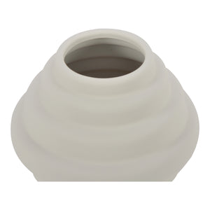 Moe's Home Mish Vase in Chantilly White (6' x 6.4' x 6.4') - VZ-1045-18