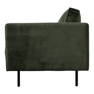 Moe's Home Raphael Sofa in Forest Green (32.25' x 82.5' x 34.5') - WB-1002-27
