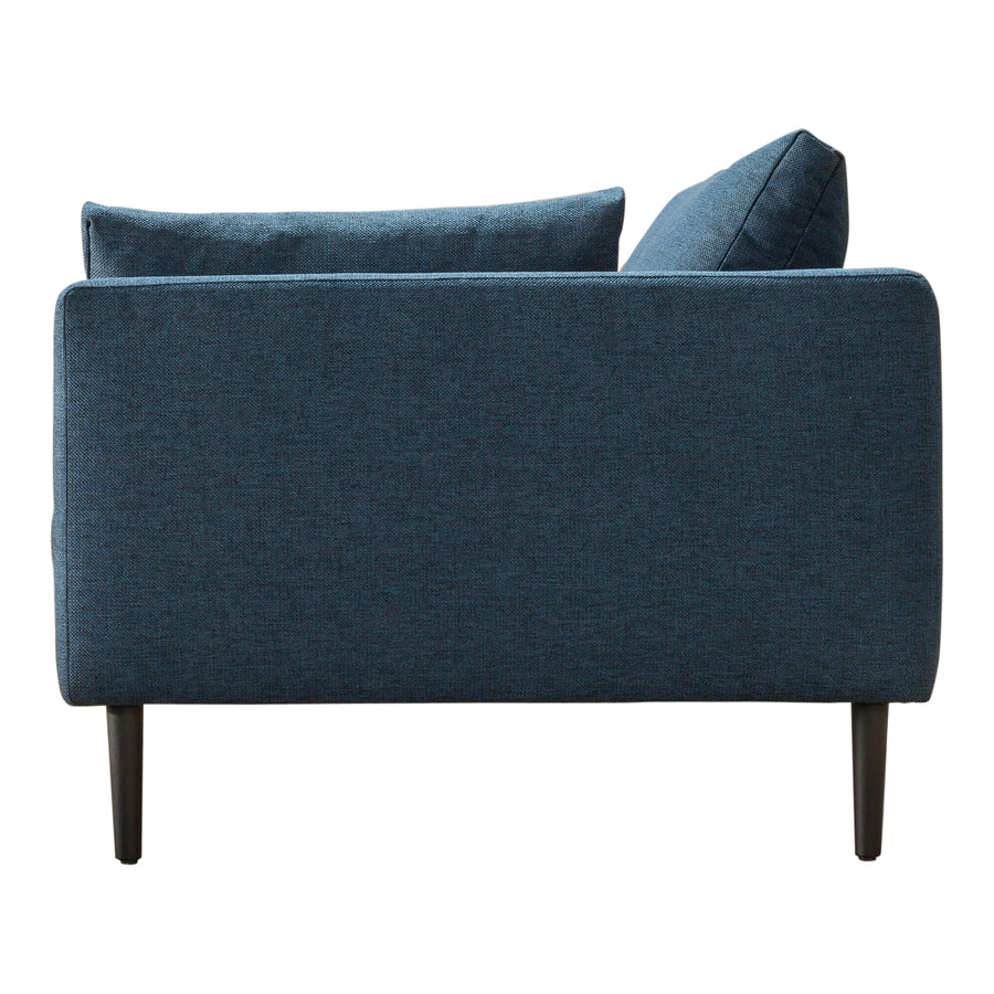 Moe's Home Raval Sofa in Blue (31.5' x 83.5' x 40.5') - WB-1004-19