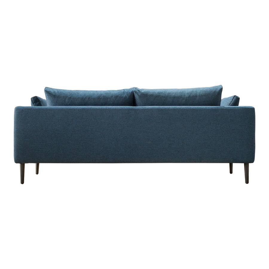 Moe's Home Raval Sofa in Blue (31.5' x 83.5' x 40.5') - WB-1004-19