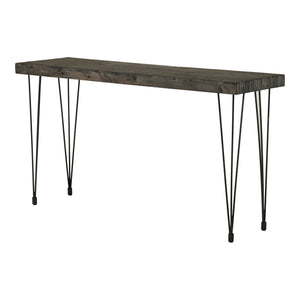 Moe's Home Boneta Console Table in Weathered Grey (36.75' x 67' x 19.75') - XA-1034-29