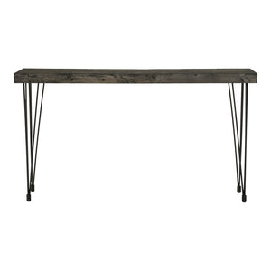 Moe's Home Boneta Console Table in Weathered Grey (36.75' x 67' x 19.75') - XA-1034-29