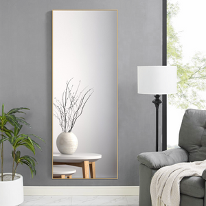 71-in H x 24-in W Metal Framed Full Length Oversized Mirror