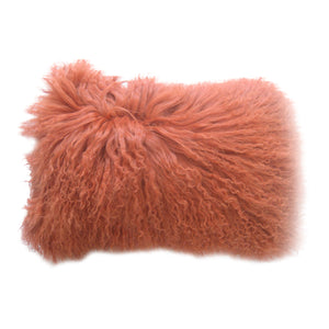 Moe's Home Lamb Pillow in Orange (11' x 19' x 3') - XU-1001-12