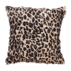 Moe's Home Spotted Pillow in Leopard (18' x 18' x 4') - XU-1017-26