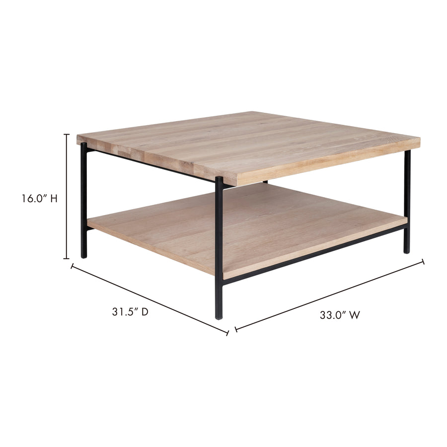 Moe's Home Mila Coffee Table in Natural (16' x 33' x 31.5') - YC-1003-24