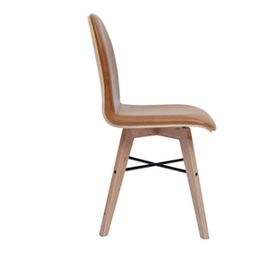 Moe's Home Napoli Dining Chair in Tan (34' x 17' x 21') - YC-1006-40