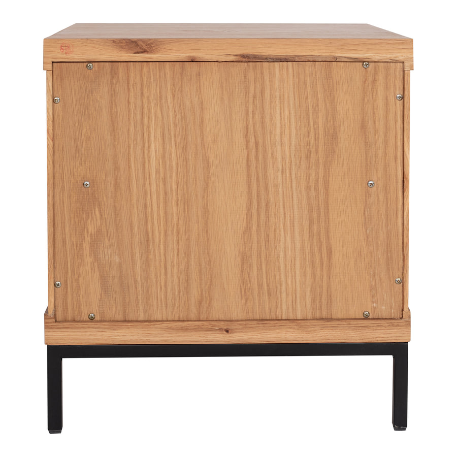 Moe's Home Montego Nightstand in Natural (17.7' x 16.5' x 15.7') - YC-1014-24