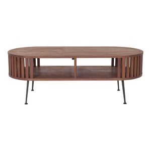 Moe's Home Henrich Coffee Table in Dark Brown (16.5' x 47' x 20') - YC-1025-21