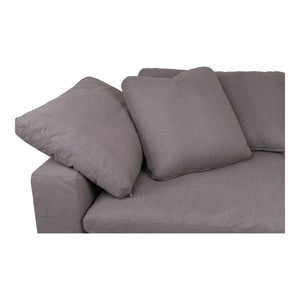 Moe's Home Clay Sectional in Light Grey (32.5' x 44.5' x 44.5') - YJ-1000-29