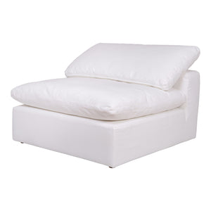 Moe's Home Clay Sectional in White (32.5' x 44.5' x 44.5') - YJ-1001-05