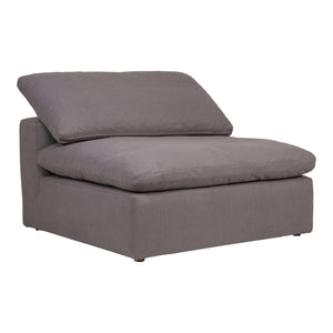 Moe's Home Clay Sectional in Light Grey (32.5' x 44.5' x 44.5') - YJ-1001-29