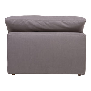 Moe's Home Clay Sectional in Light Grey (32.5' x 44.5' x 44.5') - YJ-1001-29