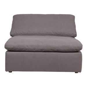 Moe's Home Clay Sectional in Light Grey (32.5' x 44.5' x 44.5') - YJ-1001-29