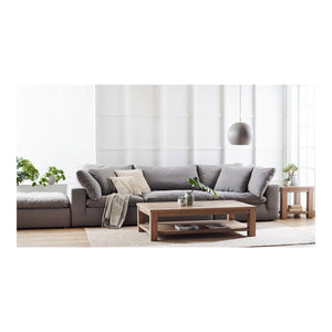 Moe's Home Clay Sectional in Light Grey (33' x 44.5' x 44.5') - YJ-1003-29
