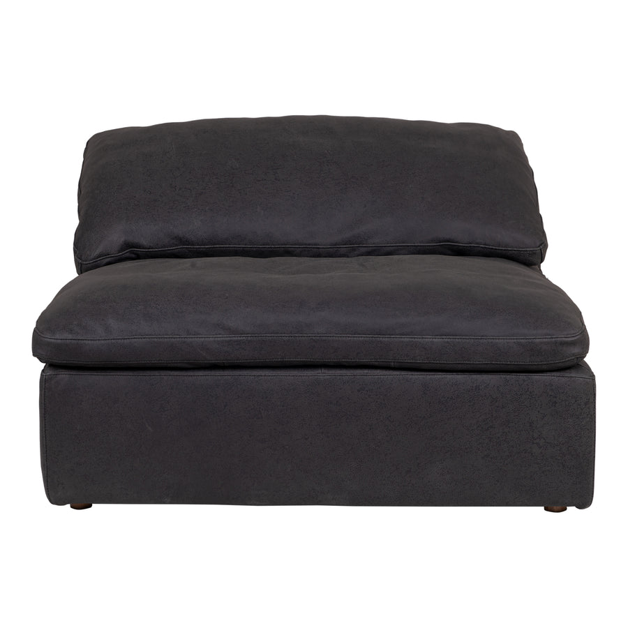 Moe's Home Clay Sectional in Black (32.5' x 44.5' x 44.5') - YJ-1005-02