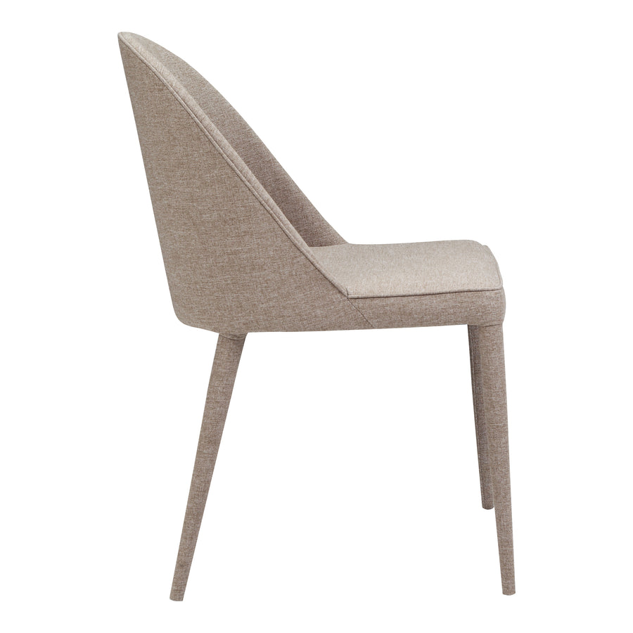 Moe's Home Burton Dining Chair in Beige (33' x 19' x 22') - YM-1001-26