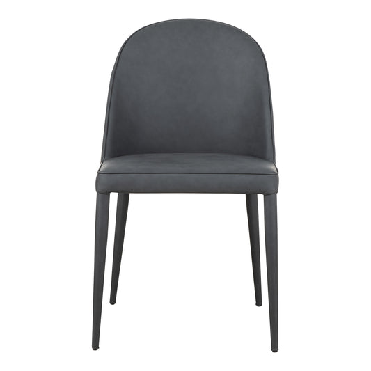 Moe's Home Burton Dining Chair in Faded Black (32.5" x 18.5" x 22.5") - YM-1002-07