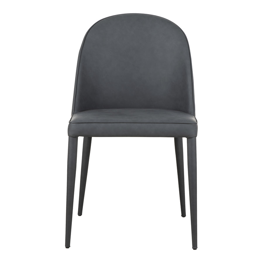 Moe's Home Burton Dining Chair in Faded Black (32.5' x 18.5' x 22.5') - YM-1002-07