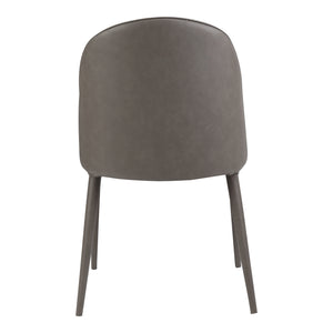 Moe's Home Burton Dining Chair in Dark Grey (33' x 19' x 22') - YM-1002-26
