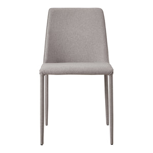 Moe's Home Nora Dining Chair in Light Grey (33.5' x 17.75' x 22') - YM-1003-15